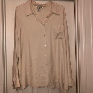 Allison Taylor Woman 3X SILK button up shirt